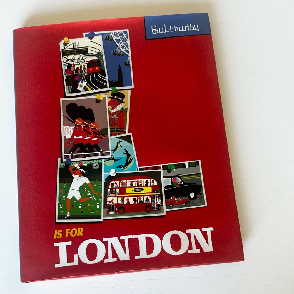 L is for London Hardcover ABC Kids Picture Book